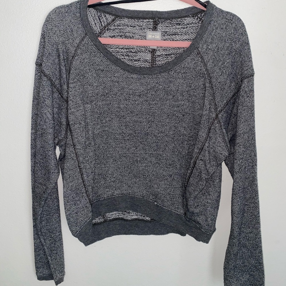 Cropped sweatshirt
